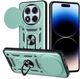 Чехол Fiji Camera Defence для Poco X7 бампер с защитой камеры и подставкой Green - изображение 1
