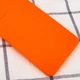 Чехол Fiji Soft для Xiaomi Poco F5 силикон бампер оранжевый - изображение 2