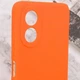 Чехол Fiji Style для Oppo A98 5G (CPH2529) силикон бампер с защитой блока камер оранжевый - изображение 5