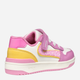 Sneakersy dziecięce dla dziewczynki na rzepy Geox J Washiba Girl J55HXA0BCEW-C8F2V 33 Różowe (8058192231988) - obraz 7