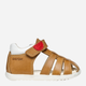 Дитячі шкіряні сандалії для хлопчика Geox B Sandal Macchia Boy B254VA0CL54-CT61Z 21 Коричневі (8058192180064) - зображення 1