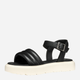 Sandały młodzieżowe dla dziewczynki Geox J Sandal Kodette Gir J55DBA000BC-C9999 37 Czarne (8058192266171) - obraz 3