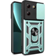 Чехол Fiji Camera Defence для ZTE Blade A54 бампер с защитой камеры и подставкой Green - изображение 1