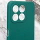 Чехол Fiji Style для Honor X8a силикон бампер с защитой блока камер темно-зеленый - изображение 5