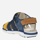 Sandały chłopięce skórzane Geox B Sandal Delhi Boy B354LA0CL22-C4P2G 22 Granatowe (8058192264092) - obraz 6