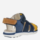 Sandały chłopięce skórzane Geox B Sandal Delhi Boy B354LA0CL22-C4P2G 24 Granatowe (8058192264115) - obraz 7