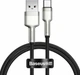 Кабель Baseus Cafule Series Metal Data Cable USB to Type-C 66W 1m Black - изображение 1
