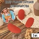 Набір гумових скребків для гончарства Rubber Scrapers скульптурні скребки - шпателі для моделювання глини / пластиліну, 3 шт, помаранчевий "G" (102113137) - зображення 1