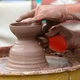 Набір гумових скребків для гончарства Rubber Scrapers скульптурні скребки - шпателі для моделювання глини / пластиліну, 3 шт, помаранчевий "G" (102113137) - зображення 5