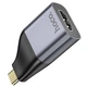 Перехідник Hoco Type-C to HDTV adapter UA33 |4k Ultra HD| сірий - зображення 2