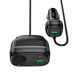Адаптер автомобильный Hoco Rank Car charger Z59A |2USB/2TypeC/1 slot 240W cigarette lighter, PD30W/QC черный - изображение 3