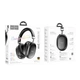 Навушники HOCO auspicious ANC noise reduction BT headphones W35 Max |BT5.4, TF/AUX, 90h| чорні - зображення 5