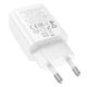 Зарядний пристрій HOCO N63 Gentle 30W, два порти, підтримка PD3.0 та QC3.0, білий - зображення 2