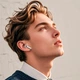 Наушники HOCO Randy true wireless BT headset with touch screen EW73 |BT5.4, 30/300mAh, 4h| белые - изображение 8