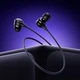 Дротові навушники HOCO M116 Benevolent universal digital earphones with microphone Lightning Black - изображение 4