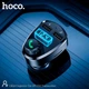 Адаптер автомобильный Hoco Superior Car BT FM Transmitter DE24 |2USB, 2.4A, TF/U Disk| черный - изображение 6