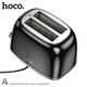 Тостер Hoco Kitchen retro toaster HJD11A |850W, 38mm slot, 6 levels| черный - изображение 3
