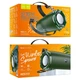 Портативна бездротова Bluetooth колонка акустика Hoco HC5 2x15W, 3.5Hours, BT5.0, AUX, FM, TF, USB, 3600mAh Green - зображення 4