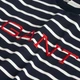 Футболка хлопковая мужская GANT Graphic Striped SS T-Shirt 2003307-433 L Синяя (7325708185990) - изображение 6