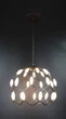 Люстра светодиодная подвесная LED светильник для квартиры на потолок лэд 26280 Черный 42-200х40х40 см. 4271661 - изображение 8