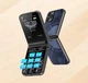 Кнопковий складний мобільний телефон SERVO Foldable Phone Flilo 9 2SIM синій - зображення 2