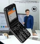Кнопковий складний мобільний телефон SERVO Foldable Phone Flilo 9 2SIM синій - зображення 5