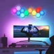 Розумне RGB-освітлення RGB Smart, 6 панелей, керування через пульт та додаток Magic Lantern White - зображення 6
