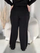Брюки женские Merlini Дженто 600001401 4XL-5XL Черные (MER600001401_4) - изображение 2