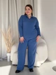 Брюки женские Merlini Дженто 600001403 L-XL Синие (MER600001403_2) - изображение 8