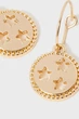 Жіночі золотисті сережки CUT OUT STAR Accessorize OS 381020 - изображение 3
