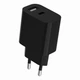 Мережевий зарядний пристрій Gembird (1USBх2.4A + 1USB-Cх2.4A) Black (TA-UC-2AC12-01-BK) - зображення 3