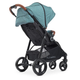 Коляска прогулочная El Camino X4 ME 1024 Marine lines (25431) Черный с бирюзовым - изображение 7