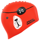 Шапочка для плавання дитяча YAR-SPORT Junior PIRATE M057312 (силікон, червоний) - изображение 5