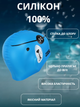 Шапочка для плавання дитяча YAR-SPORT Junior PIRATE M057312 (силікон, блакитний) - изображение 2