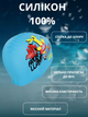 Шапочка для плавання дитяча YAR-SPORT Junior LLAMA M057910 (силікон, блакитний) - изображение 2