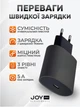 Сетевое зарядное устройство JoyPro USB Type-C QC3.0 20 Вт Black (PA-TC-01-BL) - изображение 3