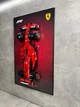 Арт Держатель Рамка на Стену 80x50 см. для Фирменного Конструктора Technic Ferrari F1 SF-24 (42207) Феррари Формула 1 Type-A - изображение 10