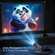 Смарт проектор SMART 4K Projector Ultra HD до 130 дюймов, мини, портативный, HDMI-совместимый, полная поддержка Android и iOS, Bluetooth 5.0, Wi-Fi 6, мультимедийный домашний кинотеатр, черный - изображение 7