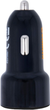 Ładowarka samochodowa Hammer Car Charger 30W Type-A PD QC3.0 Black (AKC001013) - obraz 3