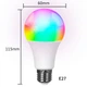 Wi-Fi світлодіодна лампочка RGB | Е27 | 15 Вт - зображення 3