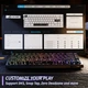 Механическая игровая клавиатура Attack Shark X68 HE Rapid Trigger 68% (RGB) Черная - изображение 6
