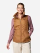 Теплый жилет короткий женский Columbia 890839642 XL Коричневый (1159827695) - изображение 1