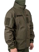 Демісезонна тактична куртка WinTac Soft Shell Stalker Olive S олива - зображення 4