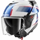Мотошолом SHARK Oxo Sikter White Chrome Blue L - зображення 4