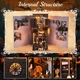 Бук Нук Темна Сім'я Венздей 3D букнук Інтер'єрний конструктор Wednesday Magic Dark Family DIY Book Nook - изображение 3