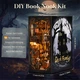 Бук Нук Темна Сім'я Венздей 3D букнук Інтер'єрний конструктор Wednesday Magic Dark Family DIY Book Nook - изображение 4