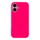 Чохол Glow Silicone Case with Magsafe для iPhone 16 Колір Hot pink - изображение 1