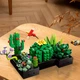 3D-конструктор Jie Star 9011 Botanical Garden Succulent 590 деталей 13218-84630 - зображення 3