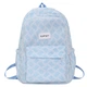Рюкзак подростковый Lesko 5108 Blue для ноутбука 14" водонепроницаемый 2 отделения 20-35 л - изображение 1