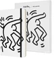 Подарочный набор Moleskine Keith Haring Записная книга 13 х 21 см 240 страниц в линейку Белая + Ручка-ролер Plus 0.7 мм Чёрная (8055002855907) - изображение 2